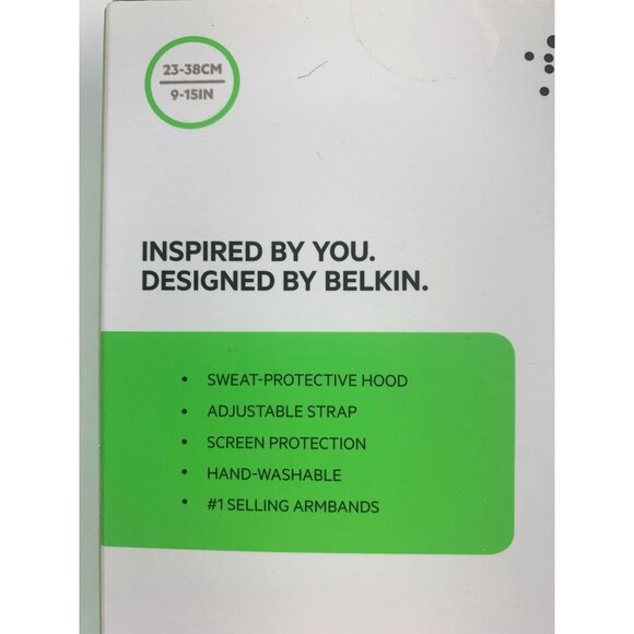 Belkin Sport Fit Armband For iPhone 6 6s With Adjustable Strap New in Box - Picture 3 of 7